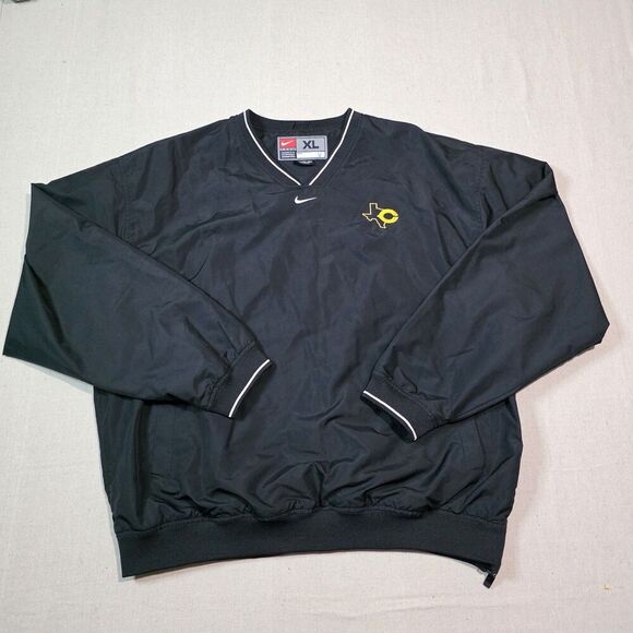 Vintage 90s Nike Center Swoosh Pullover Wind Breaker Size XL With Side Zipper - Picture 1 of 7